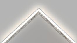 easyTherm® Infrarotheizung mit LED Lichtrahmen: easyLight deluxe