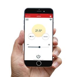 easyTherm® Smartphone App zur Steuerung von Infrarotheizungen