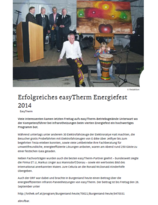 easyTherm energiefest elektrojournal